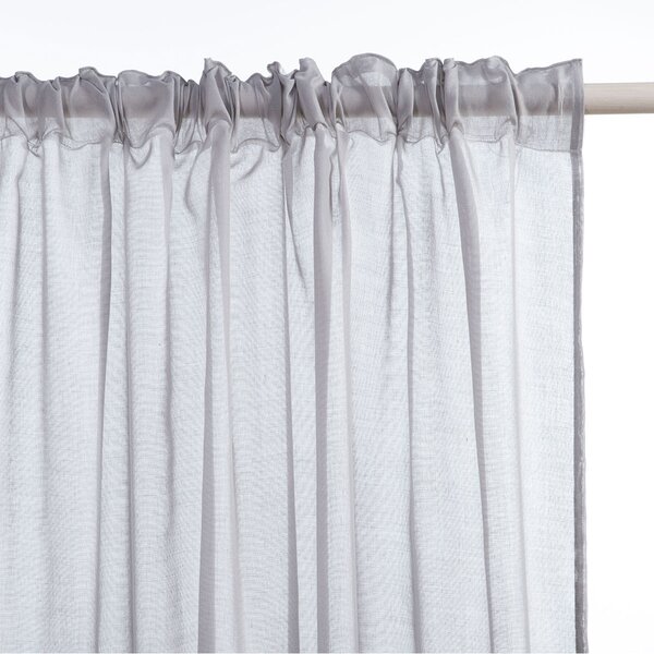 Κουρτίνα (140x270) Με Τρέσα Nef-Nef Homeware Elina Grey