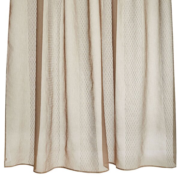 Κουρτίνα (270x280) Με Τρέσα Whitegg K063 3-Beige