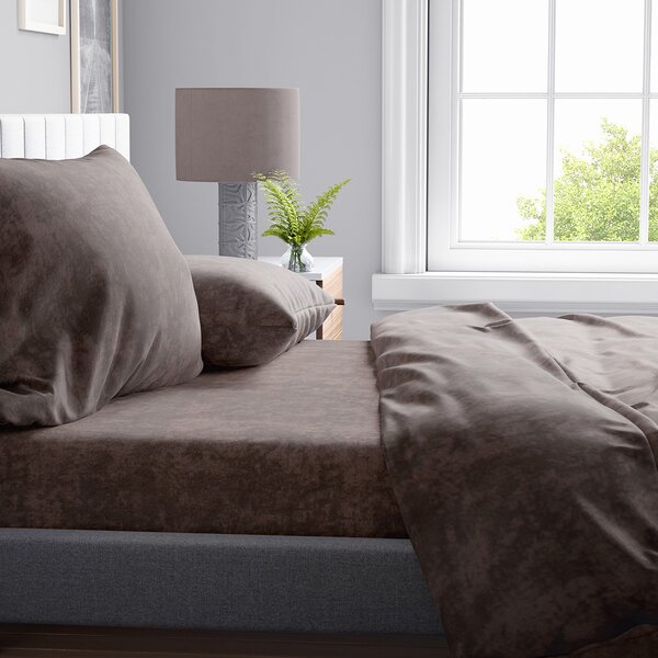 Μαξιλαροθήκη (50x70) Dimcol Shadow 22 Brown