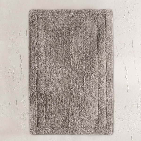 Πατάκι Μπάνιου (50x80) Rythmos Senna 06 Grey-Brown