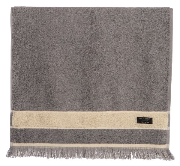 Πετσέτα Προσώπου (50x90) Nef-Nef Homeware Sentimen 550gsm Grey