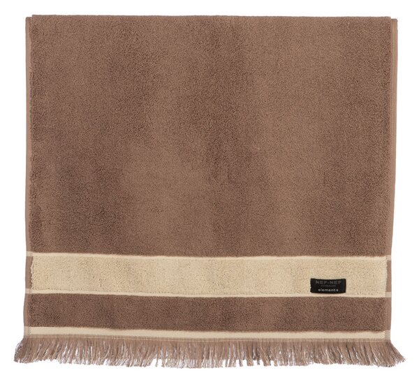 Πετσέτα Προσώπου (50x90) Nef-Nef Homeware Sentimen 550gsm Brown