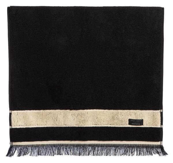 Πετσέτα Προσώπου (50x90) Nef-Nef Homeware Sentimen 550gsm Black