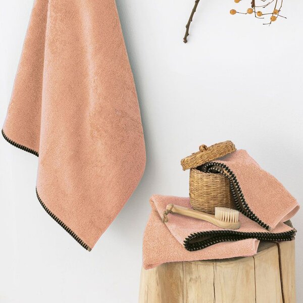 Πετσέτα Προσώπου (50x90) Palamaiki Towels Brooklyn 500gsm Peach