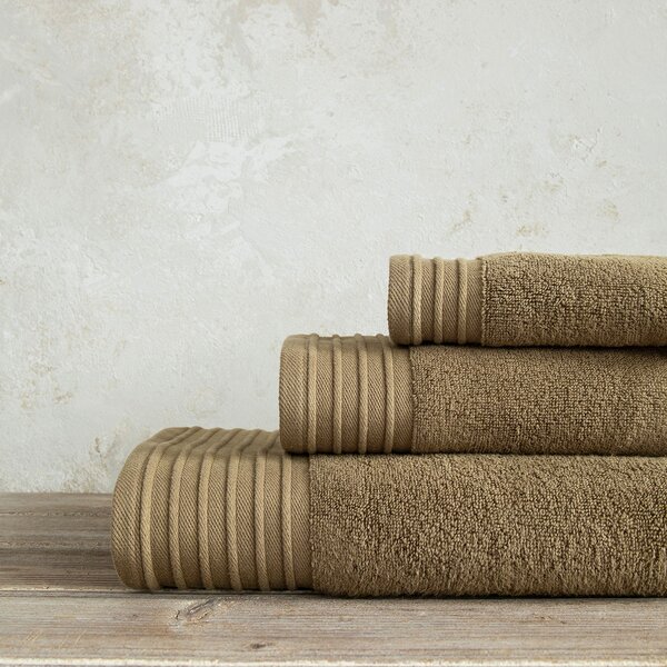 Πετσέτα Σώματος (90x145) Nima Feel Fresh AW2024 500gsm Gold Brown