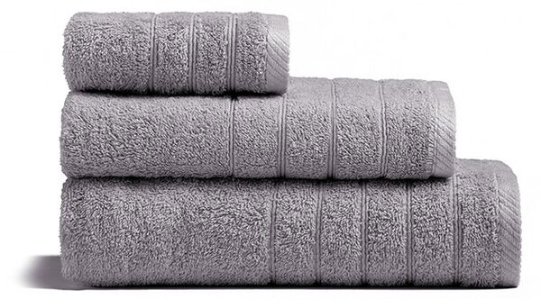 Πετσέτα Χεριών (30x50) Melinen Fresca 500gsm Light Grey