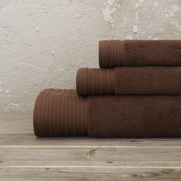 Πετσέτα Χεριών (40x60) Nima Bath Feel Fresh New 500gsm Warm Brown