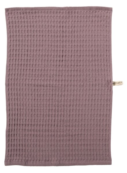 Ποτηρόπανο Πικέ (45x68) Nef-Nef Homeware Wafflow Purple