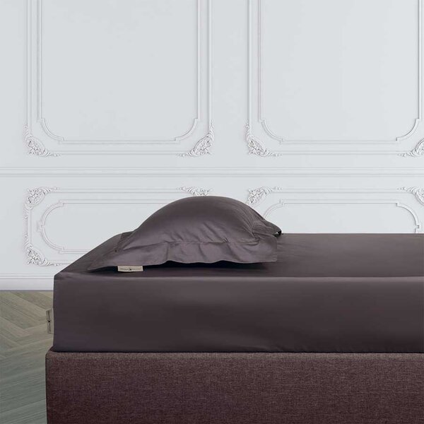 Σεντόνι King Size Με Λάστιχο (180x200+35) Greenwich Polo Club Cozy 2256 Brown