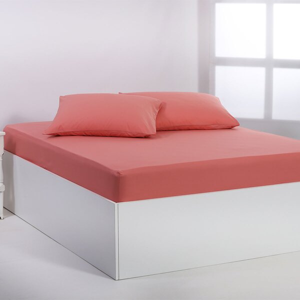 Σεντόνι Μονό Επίπεδο (165x267) Silk Fashion Essential Coral Almond