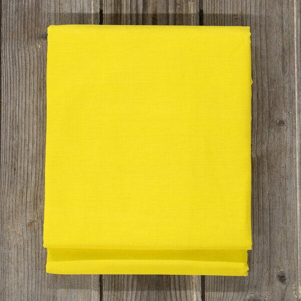 Σεντόνι Ημίδιπλο Επίπεδο (180x260) Nima Bed Linen Unicolors New Yellow