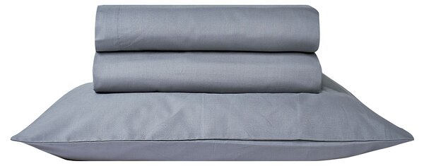 Σεντόνι Ημίδιπλο Επίπεδο (190x270) Kentia Versus Essential 24-Dark Grey