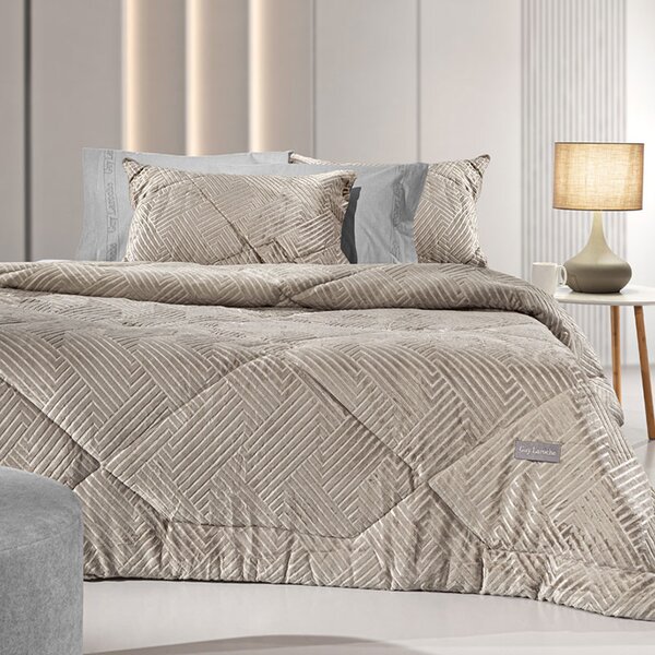 Πάπλωμα Ημίδιπλο (180x240) Guy Laroche York Natural