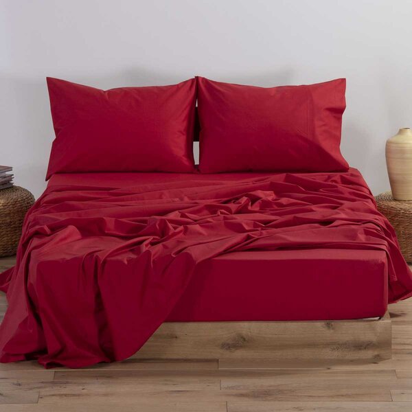 Σεντόνι Μονό Επίπεδο (170x270) Nef-Nef Homeware Basic Red