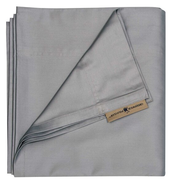 Σεντόνι Υπέρδιπλο Με Λάστιχο (160x200+35) Greenwich Polo Club Cozy 2255 Grey