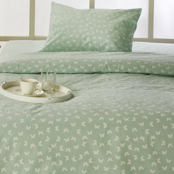 Σεντόνια Μονά (Σετ) Whitegg C067 4-Green
