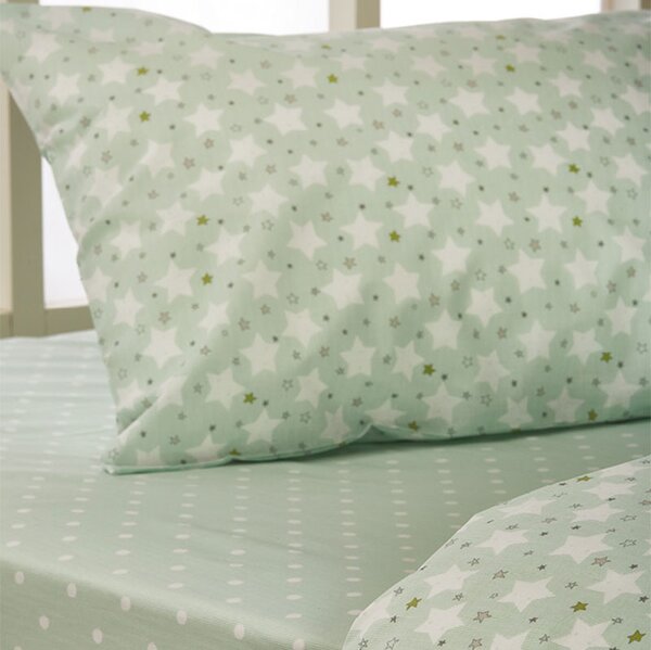 Σεντόνια Μονά (Σετ) Whitegg C064 2-Green