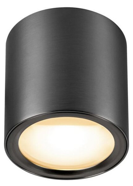 SLV Φωτιστικό οροφής LED Oculus, χρώμα μπρούντζου, 9 cm, ρυθμιζόμενη, ρυθμιζόμενος, Μπρούτζινο / Αντικέ ορείχαλκου, Σαλόνι / τραπεζαρία, Αλουμίνιο, σύγχρονο