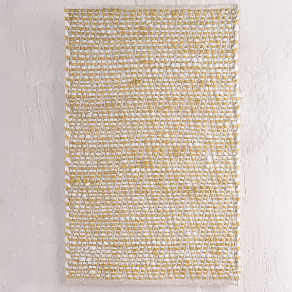 Χαλί Διαδρόμου (60x120) Rythmos Mandel Ωχρα