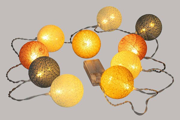 Διακοσμητική Γιρλάντα Μπαταρίας Με 10 LED Φωτάκια A-S Oya 200465