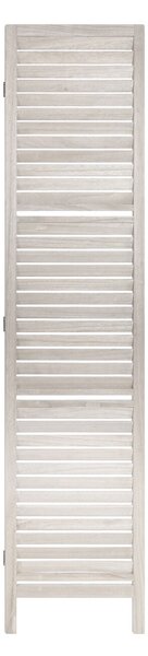 Παραβάν Με 3 Ράφια (120.5x37x170) A-S White 157120A