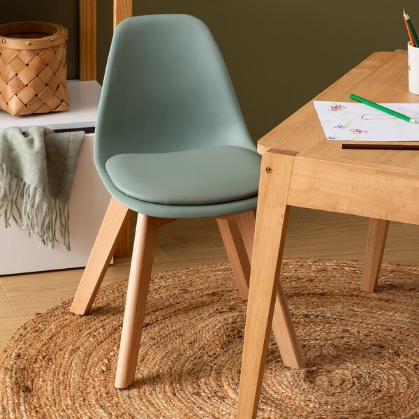 Παιδική Καρέκλα (55x31x38.5) A-S Baya Green 205840C