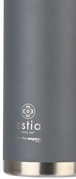 Μπουκάλι Θερμός Travel Chug Save The Aegean Fjord Grey 750ml - Estia