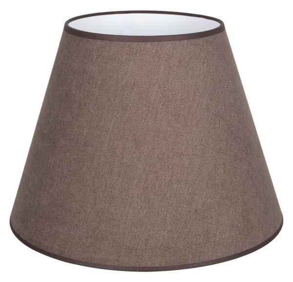 Duolla Αμπαζούρ Cone, καφέ, ύψος 30 εκ., ύφασμα, Καφέ / Σκουριάς, Ύφασμα / Κλωστοϋφαντουργία
