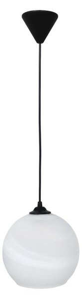 Φωτιστικό Οροφής Μονόφωτο Heronia GL-6040 02-0501 Black/White