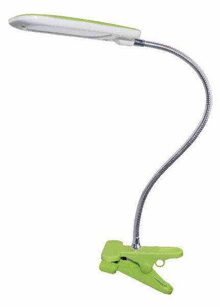 Πορτατίφ LED Με Κλιπ Aca Baz 15205LEDGNC Green