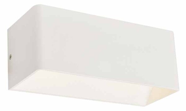 Απλίκα Τοίχου LED Aca Nephele L350374L White Matt