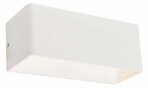 Απλίκα Τοίχου Led Aca Nephele L35037L White Matt