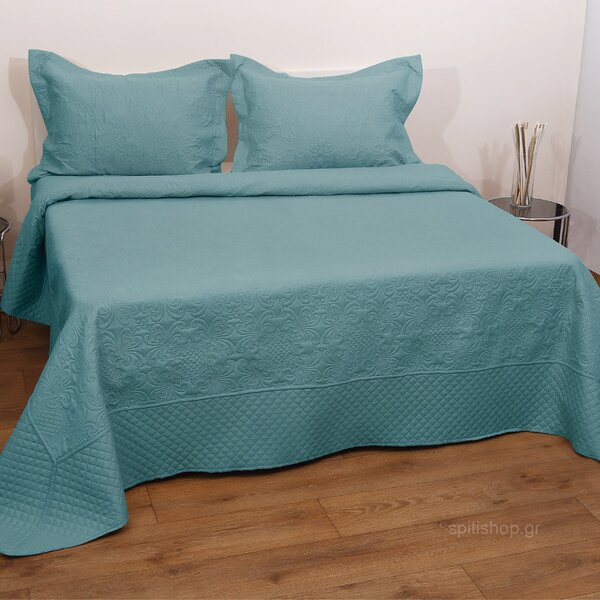 Κουβερλί Μονό (Σετ 160x240) Anna Riska Bedcover Olivia Lake Blue