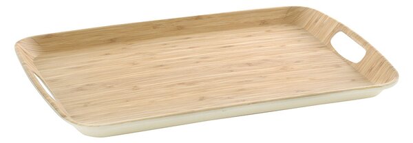 Δίσκος Σερβιρίσματος (38x26x2.2) F-V Bamboo Tray White 151270