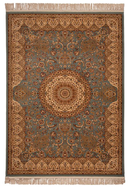 Χαλί (133x190) Βιοκαρπέτ Isfahan 2879A Blue/ Cream