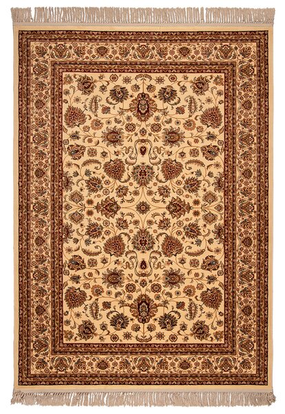 Χαλί Διαδρόμου (80x140) Βιοκαρπέτ Isfahan 3783B Cream/ Cream