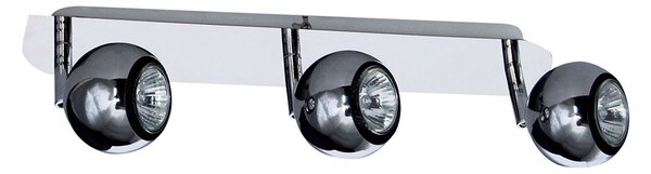 Σποτ Τρίφωτο Homelighting Sphera 77-2075 Chrome