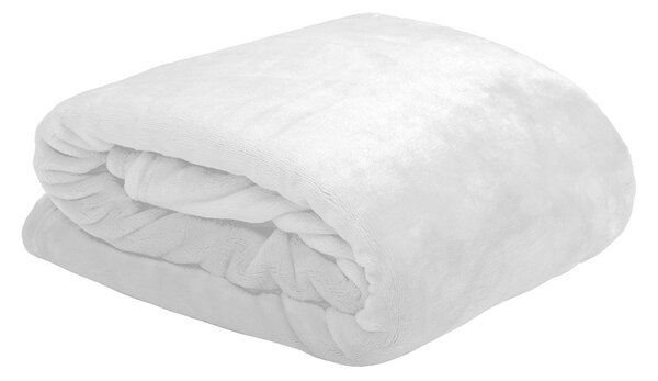 Κουβέρτα Fleece Ημίδιπλη (180x220) S-F Doudou Blanc P35792009