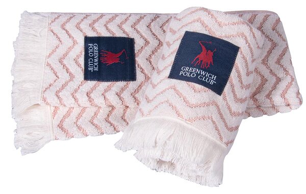 Πετσέτες Κουζίνας (Σετ 2τμχ) Greenwich Polo Club Essential 2695 Pink