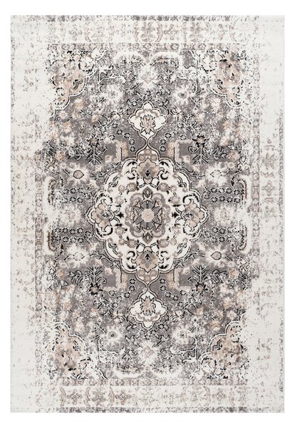 Χαλί (160x230) Polcarpet Estia 2033 D.Grey/White