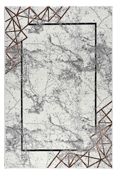 Χαλί (133x190) Polcarpet Estia 3748 Grey/White