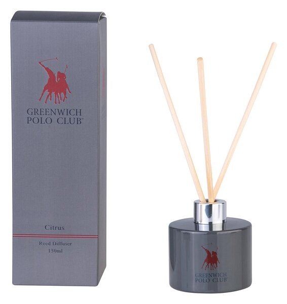 Αρωματικό Χώρου 150ml Με Στικς Greenwich Polo Club 3004 Citrus