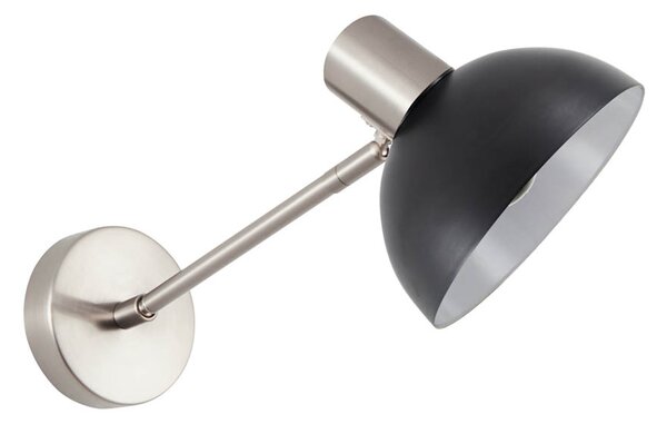 Απλίκα Τοίχου Homelighting 77-8333 Nickel/Black