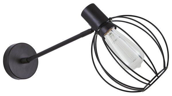 Απλίκα Τοίχου Homelighting 77-8322 Black