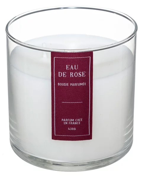 Κερί Αρωματικό 430gr (Φ10x10) C-B Sili Rose Candle 181629C