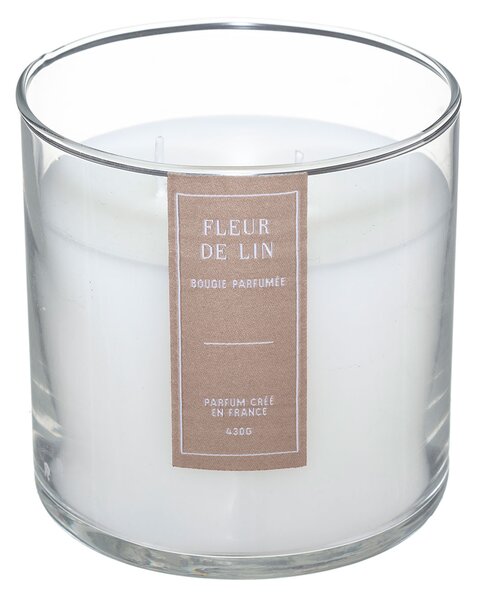 Αρωματικό Κερί 430gr (Φ10x10) C-B Sili Linen Candle 181629E