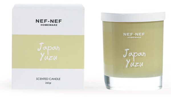 Αρωματικό Κερί 260gr Nef-Nef Japan Yuzu