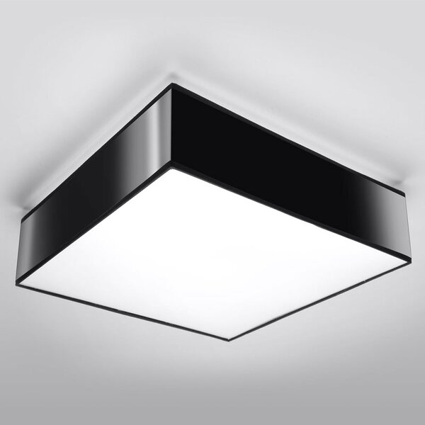 Φωτιστικό Πλαφονιέρα Sollux Horus Black SL.0136