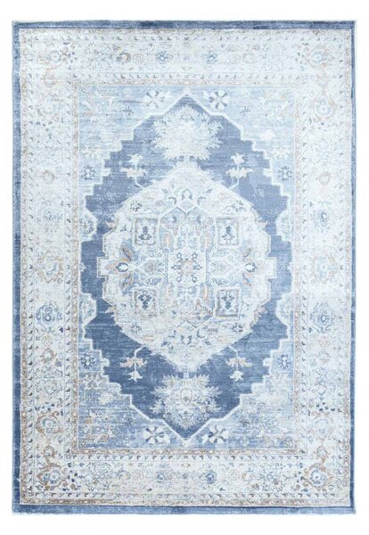 Χαλί Διαδρόμου (80x150) Ezzo Barocco D382AH9 Dark Blue