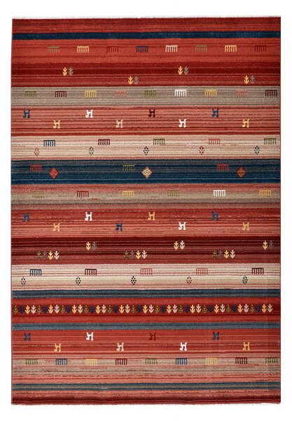 Χαλί (140x200) Polcarpet Kazak Oriental 724 Bordo Rose